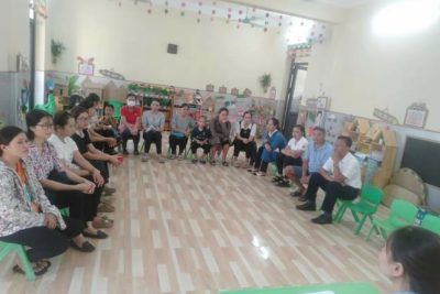 TRƯỜNG MẦM NON KHÁNH THÀNH TỔ CHỨC HỌP PHỤ HUYNH ĐẦU NĂM HỌC 2025 – 2026