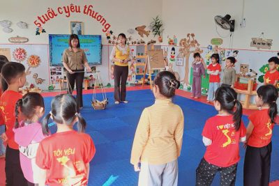 TỔ CHUYÊN MÔN MẪU GIÁO SINH HOẠT CHUYÊN MÔN THÁNG 3 THEO NGHIÊN CỨU BÀI HỌC